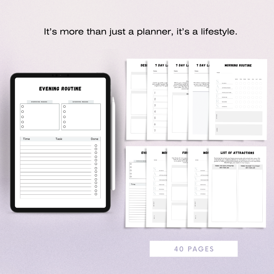 Law of Attraction Planner