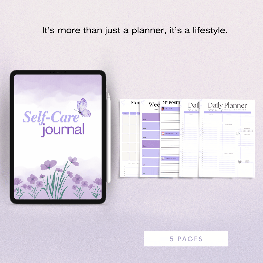 Self-Care Journal Planner