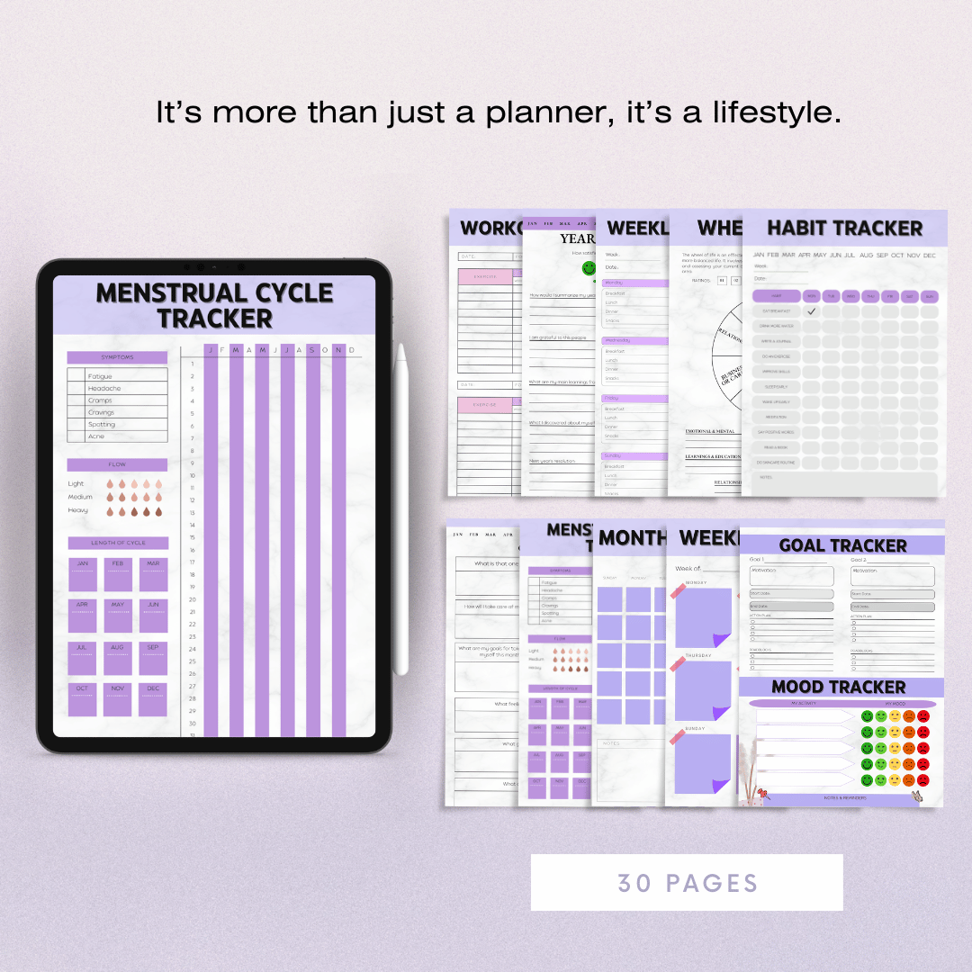Self Care Journal Planner