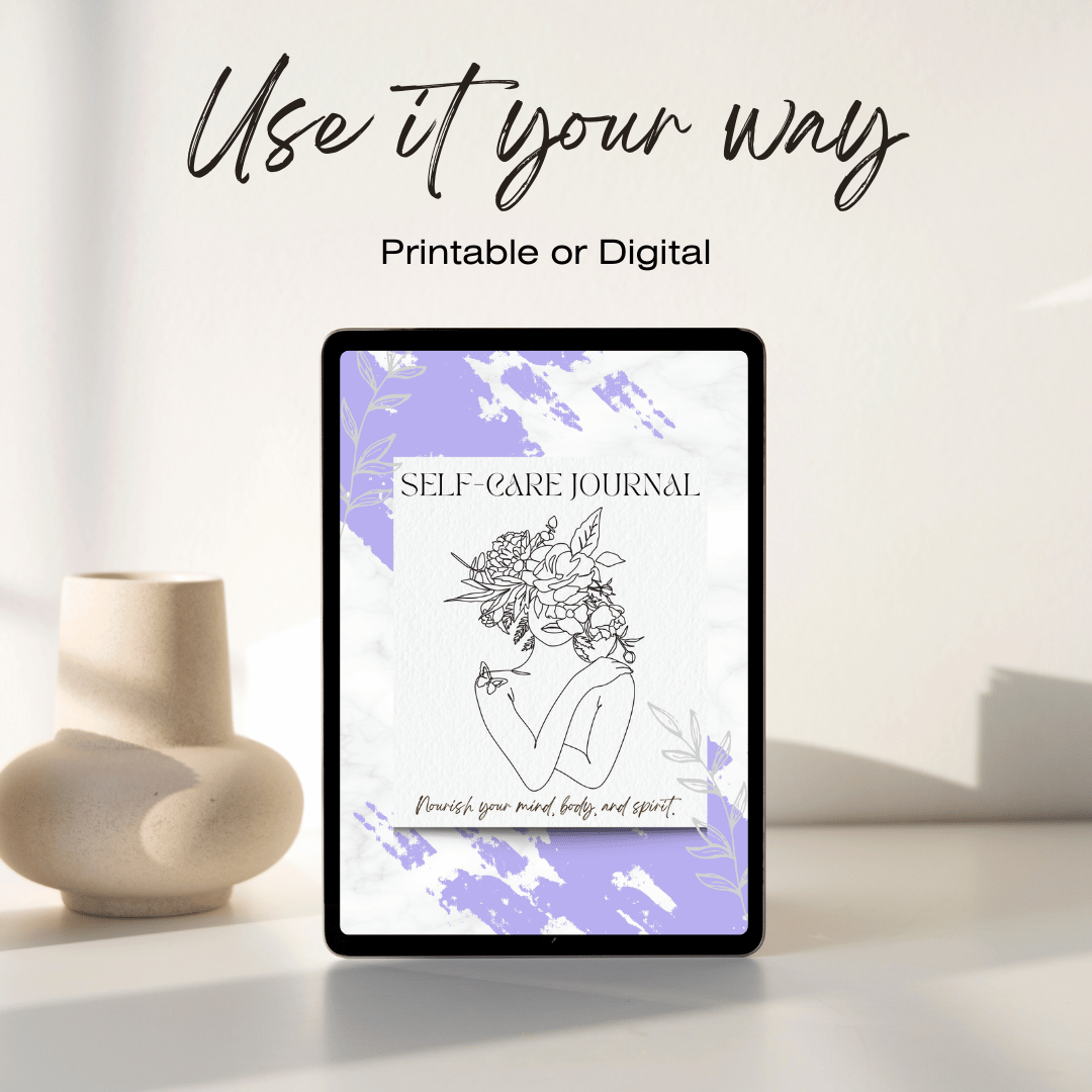 Self Care Journal Planner
