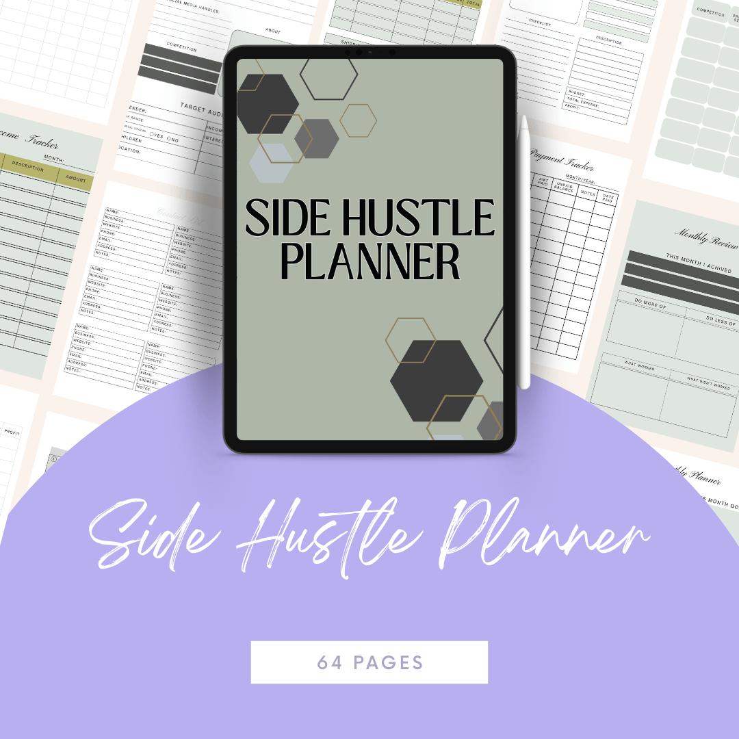Side Hustle Planner