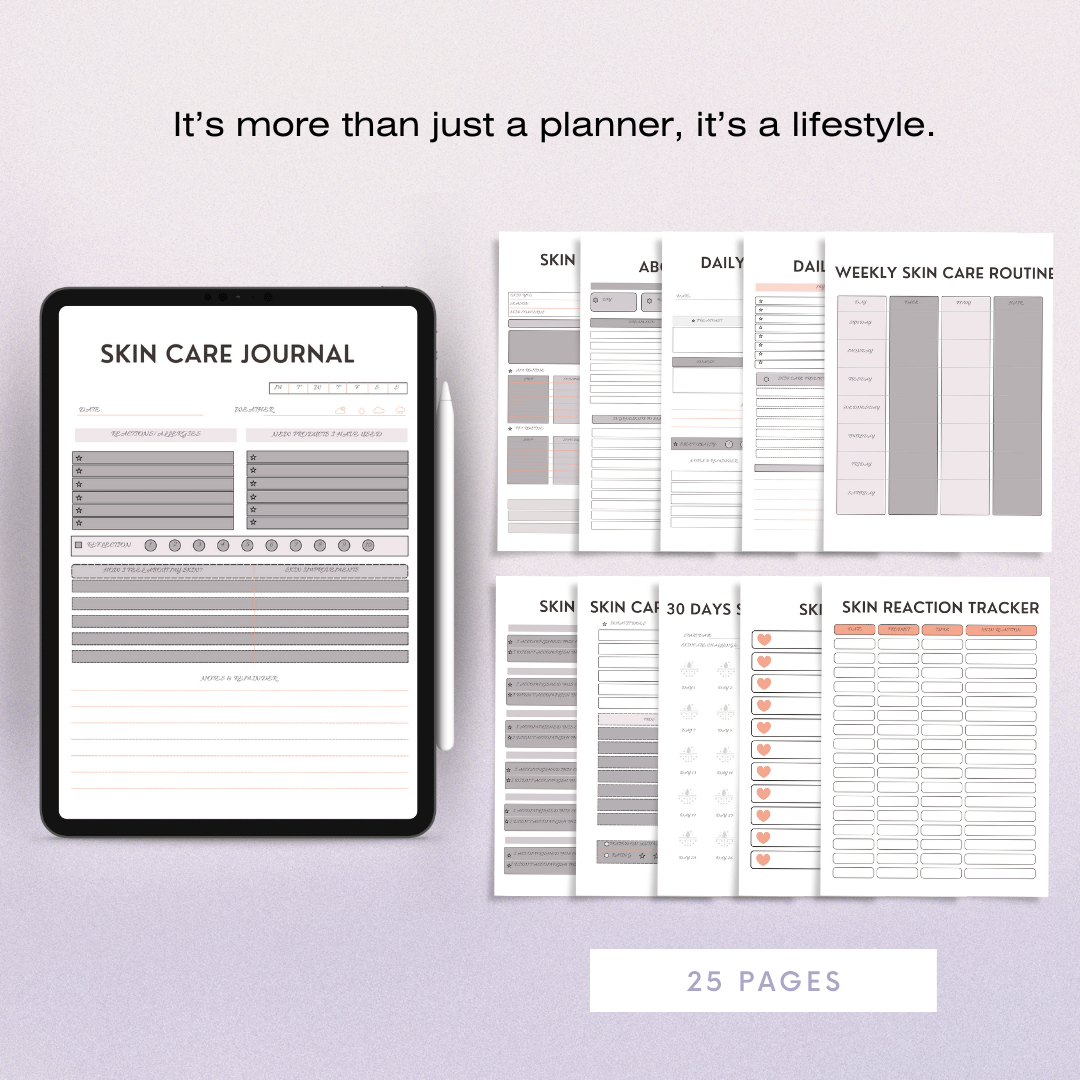 Skin Care Planner