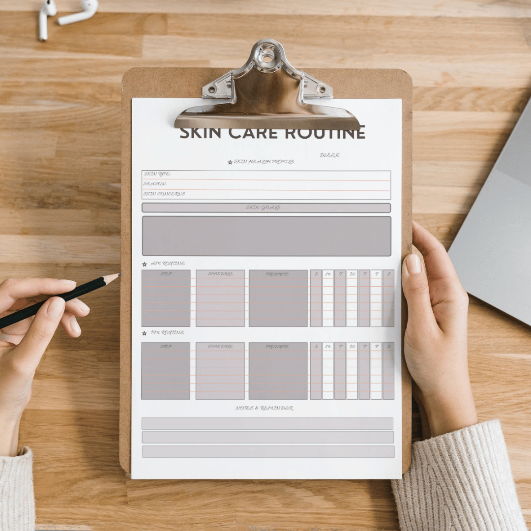 Skin Care Planner