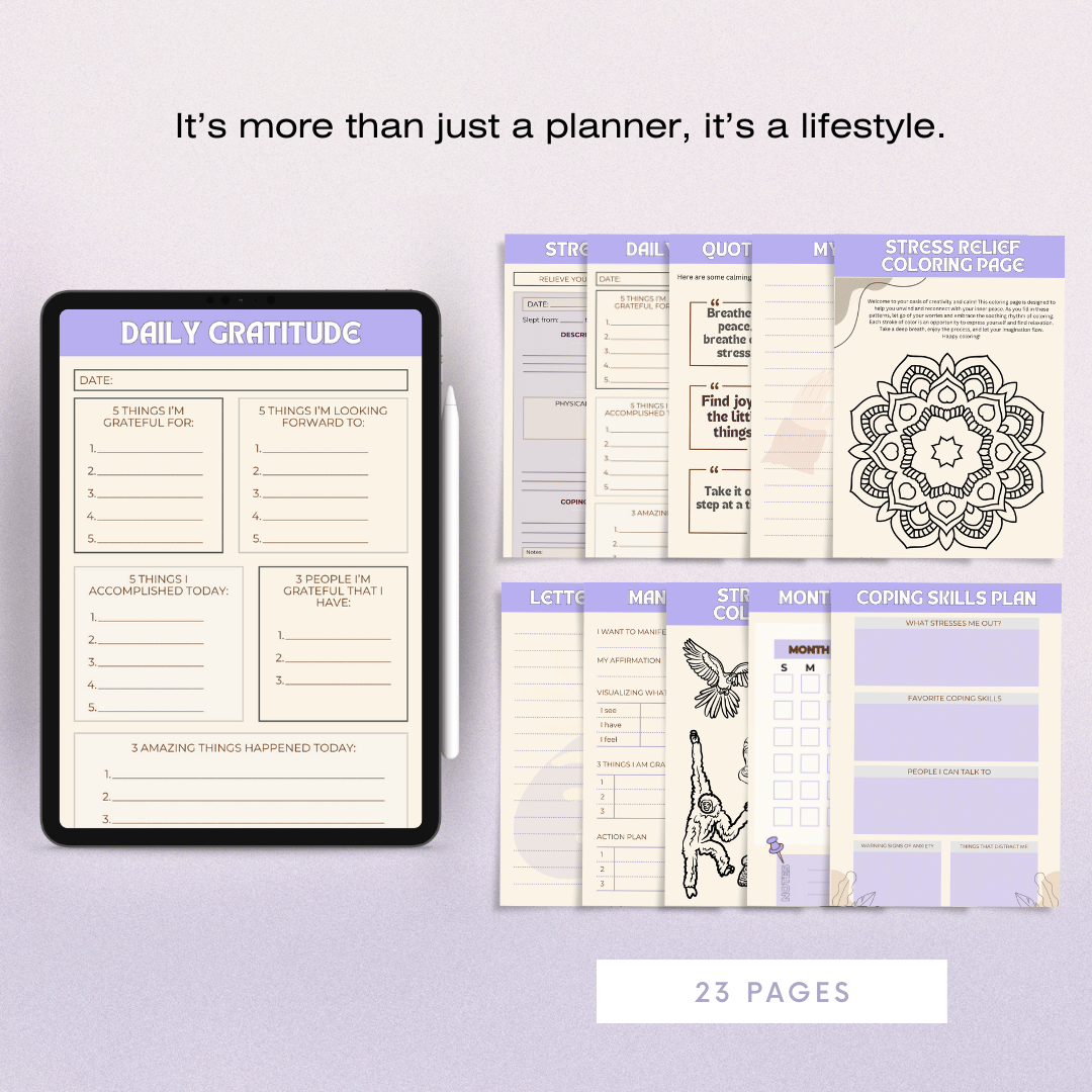 Stress Processing Planner