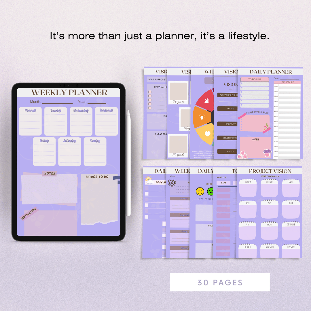 Vision Board Planner