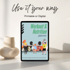 Workout & Nutrition Planner