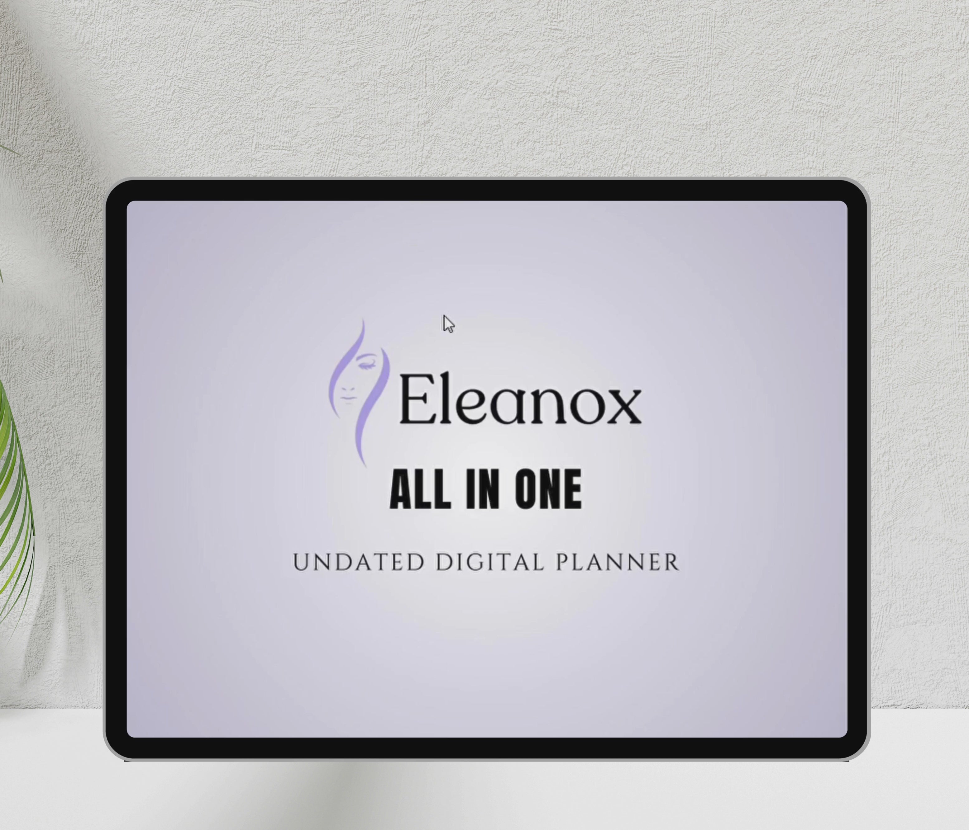 All in One Digital Planner - Daily, Weekly, Monthly Planner (Purple-theme)